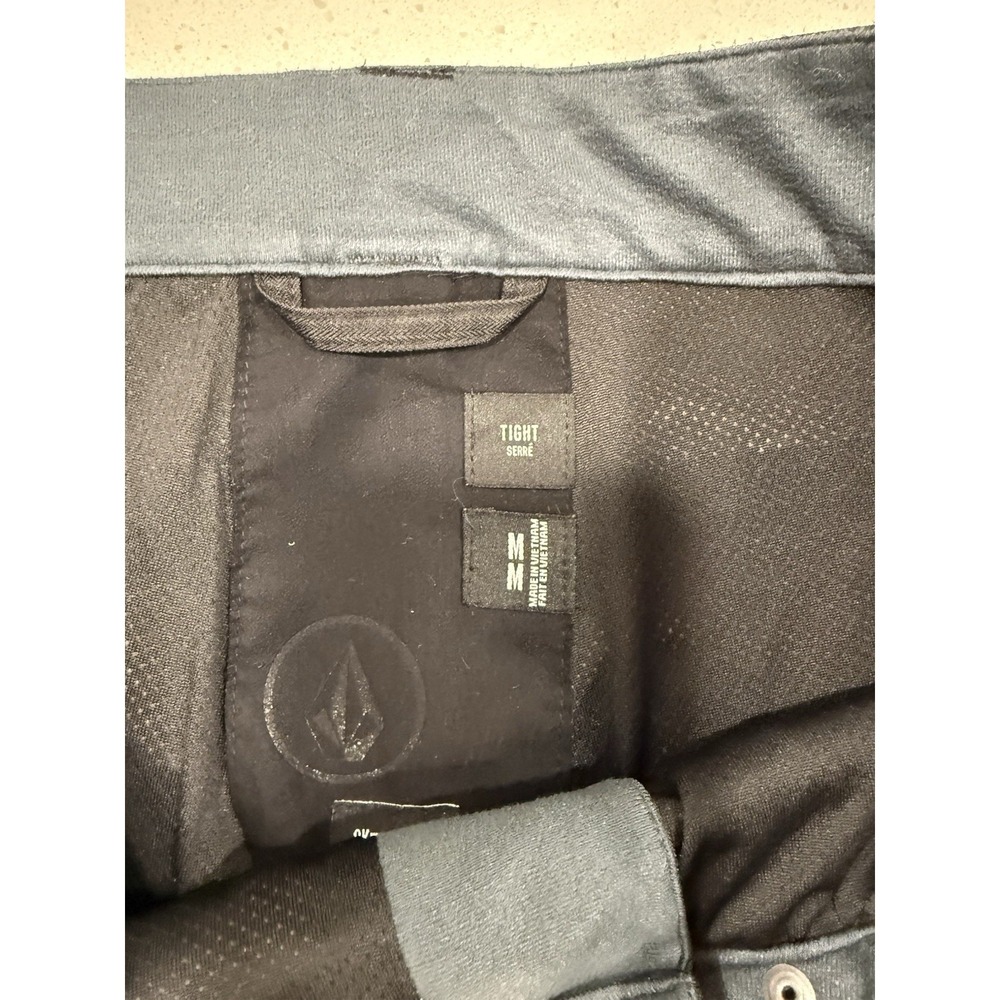 Volcom‎ Klocker Tight Pants Men's Medium Black Ski Snowboard Winter - Picture 3 of 8